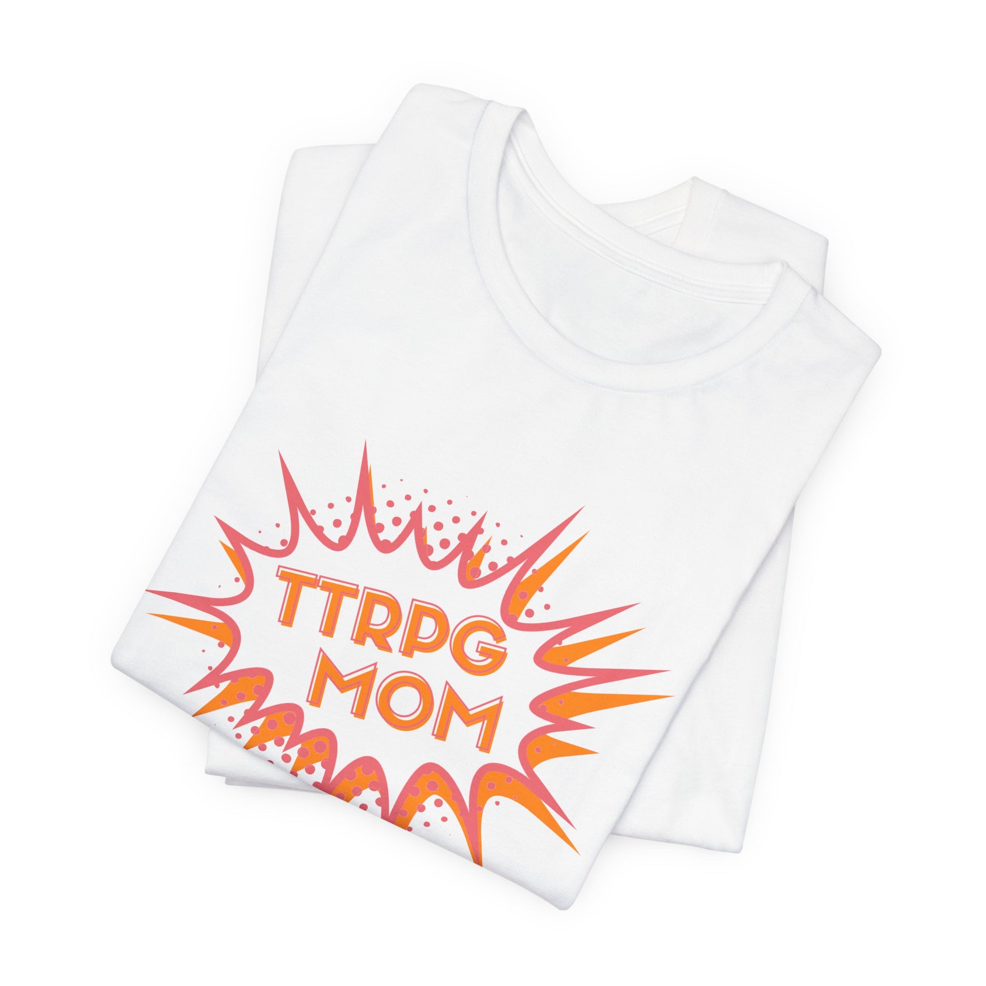 TTRPG Mom Unisex Graphic Tee - For Mom's who love TTRPGs - Turn The Key Games