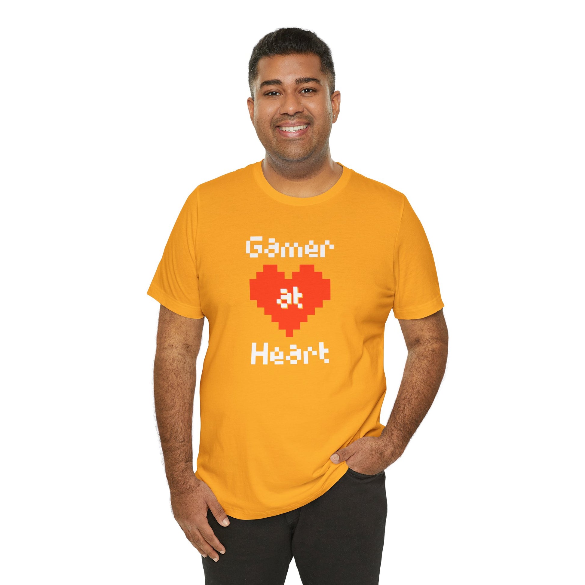 Gamer at Heart Unisex Graphic Tee - I was born this way - Turn The Key Games