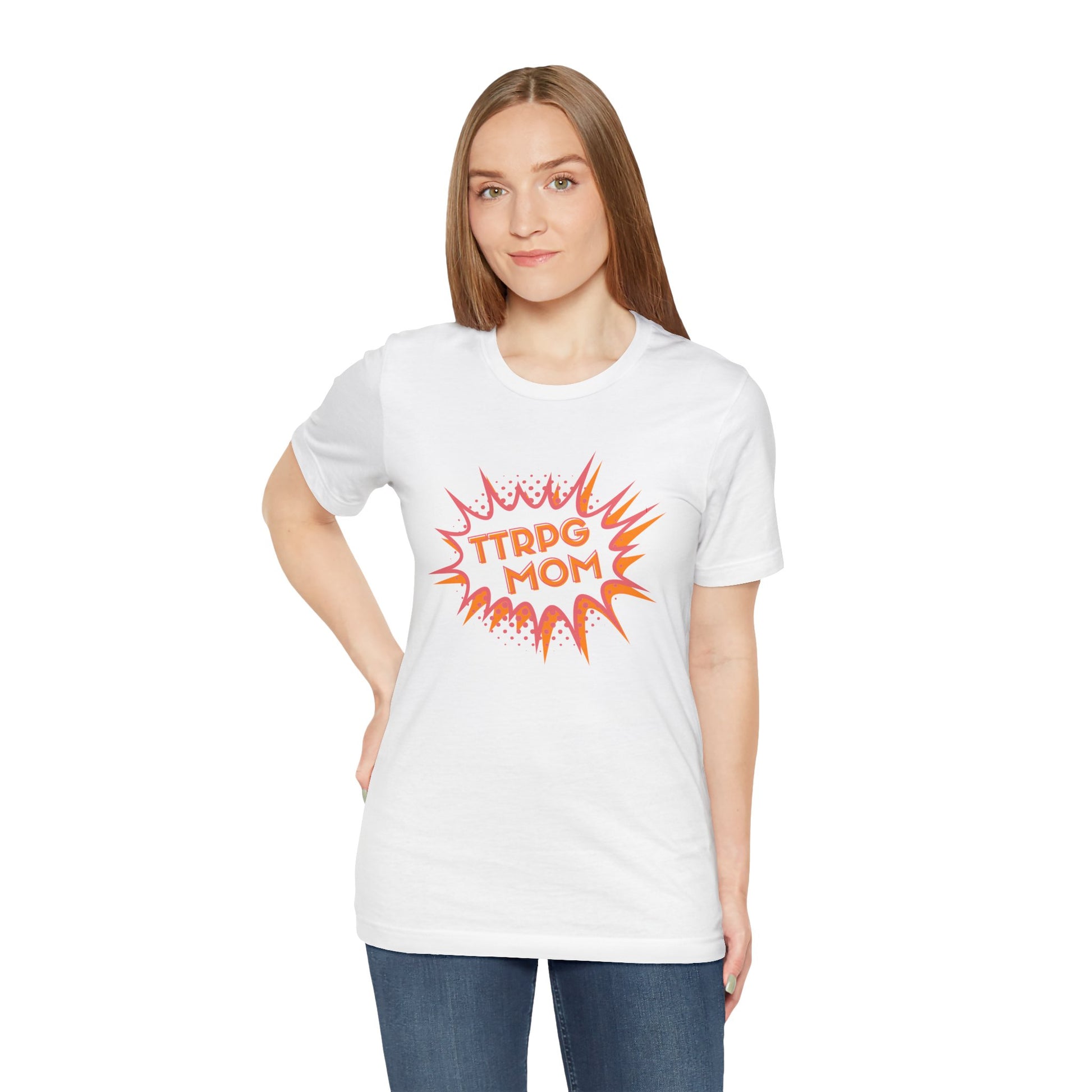 TTRPG Mom Unisex Graphic Tee - For Mom's who love TTRPGs - Turn The Key Games