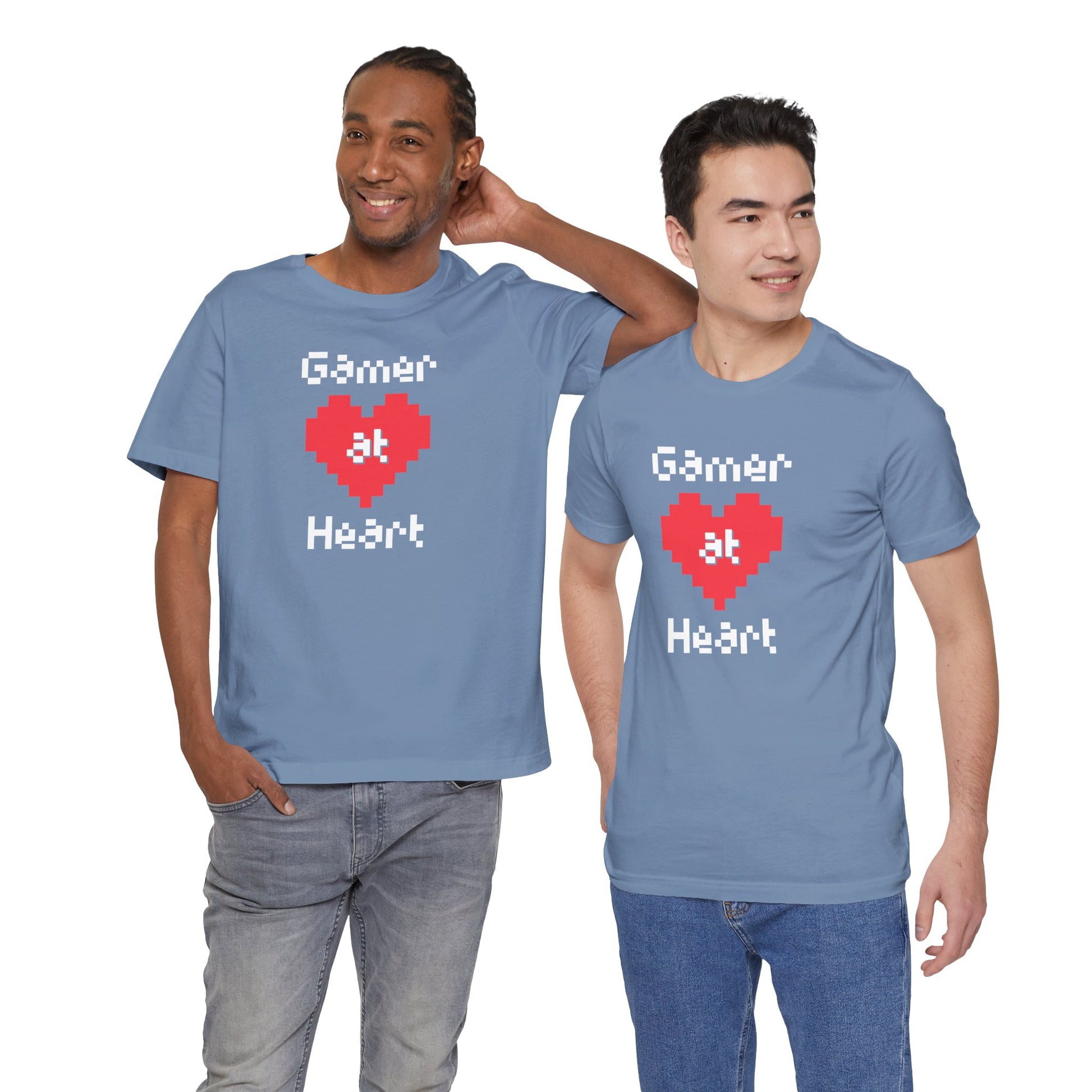 Gamer at Heart Unisex Graphic Tee - I was born this way - Turn The Key Games