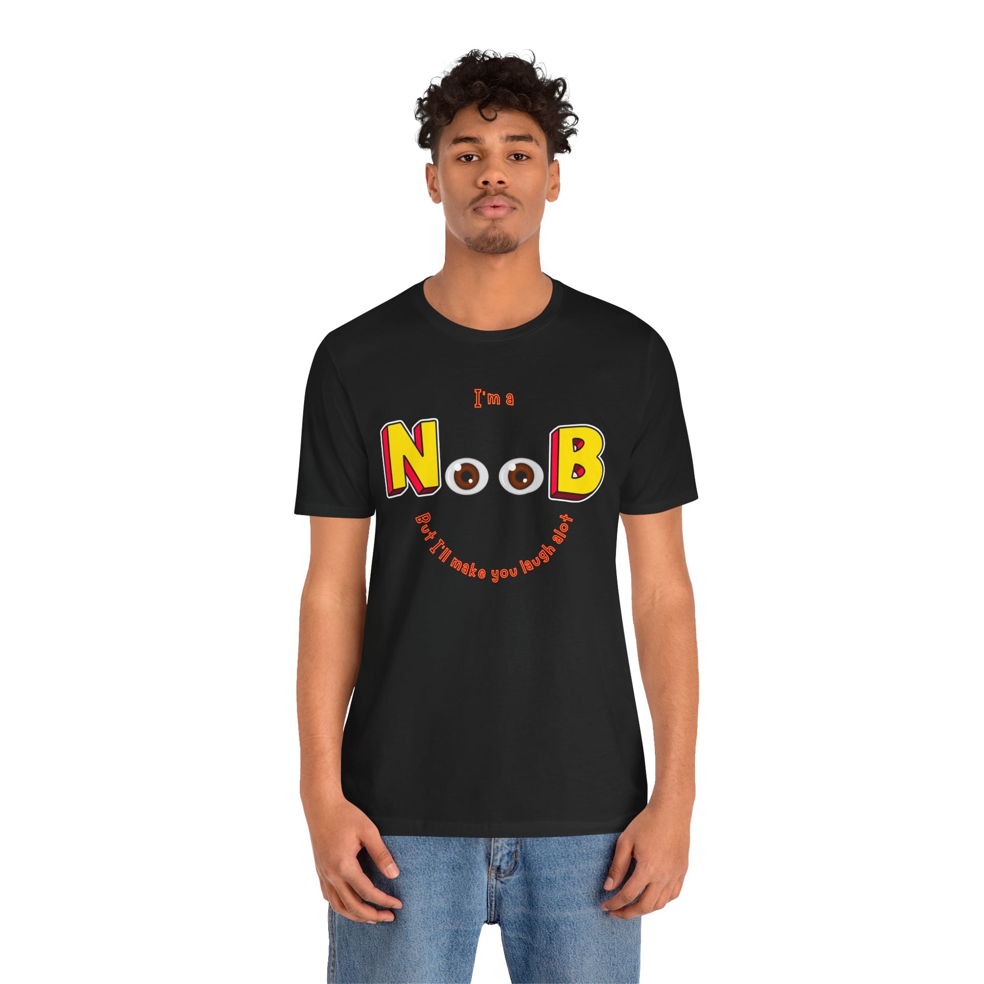 Funny NOOB Unisex Gamer Gaming Graphic Tee - Turn The Key Games