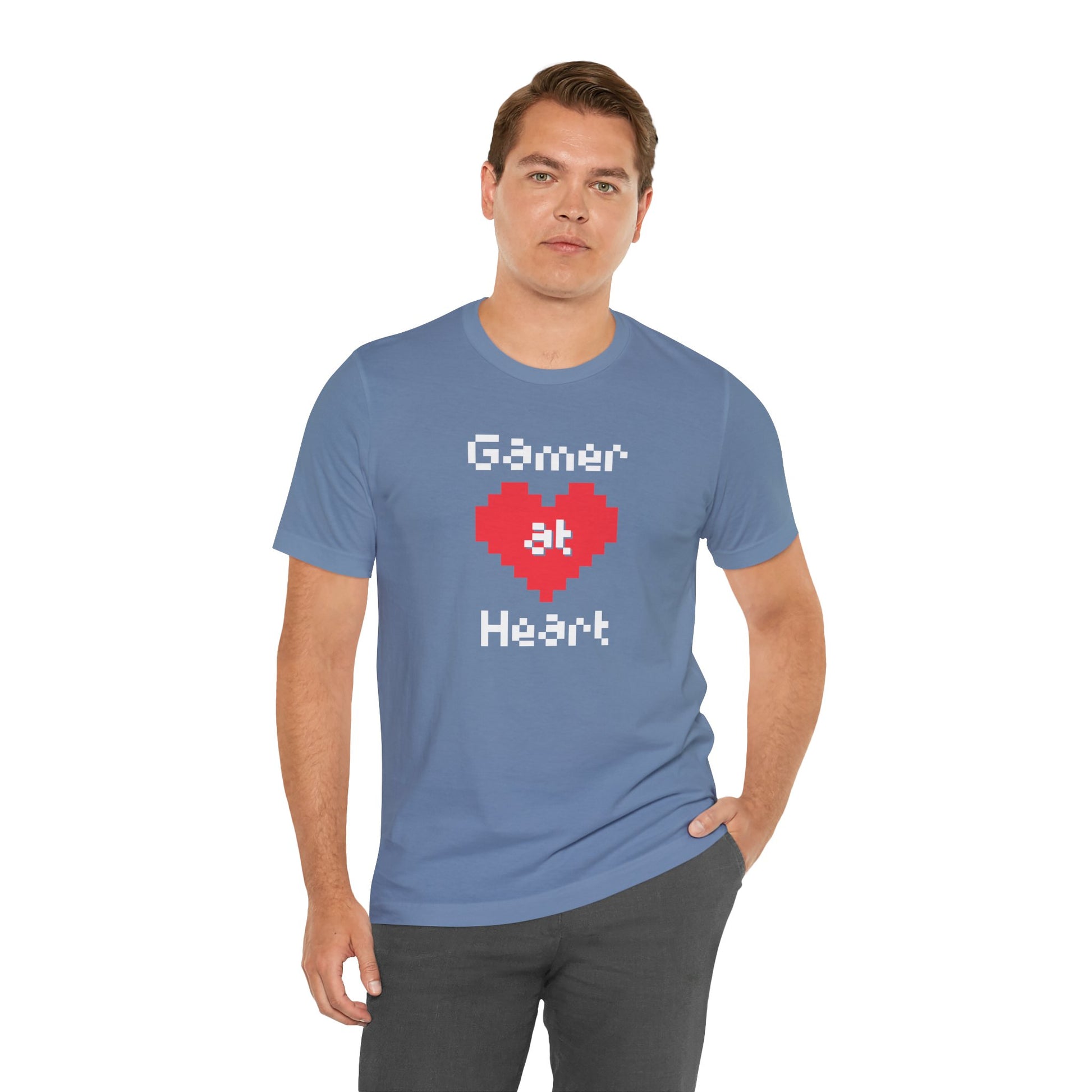 Gamer at Heart Unisex Graphic Tee - I was born this way - Turn The Key Games