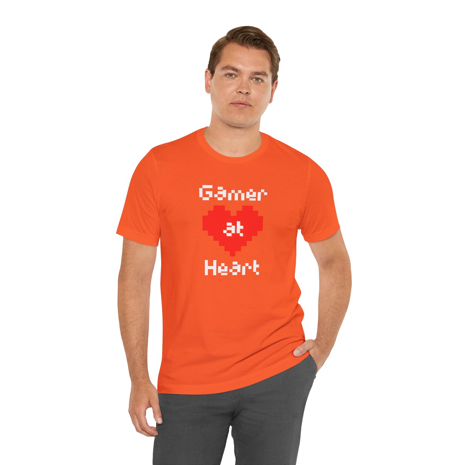 Gamer at Heart Unisex Graphic Tee - I was born this way - Turn The Key Games
