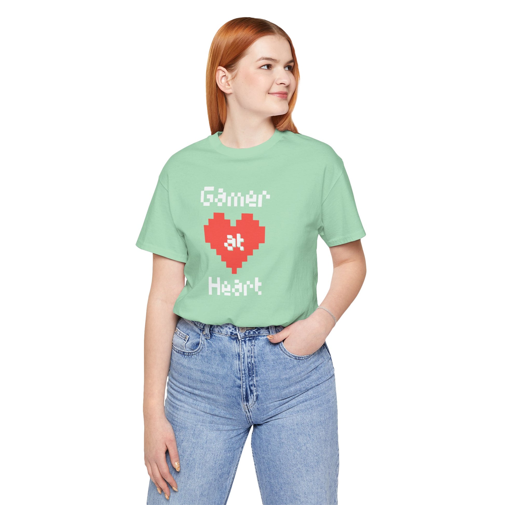 Gamer at Heart Unisex Graphic Tee - I was born this way - Turn The Key Games