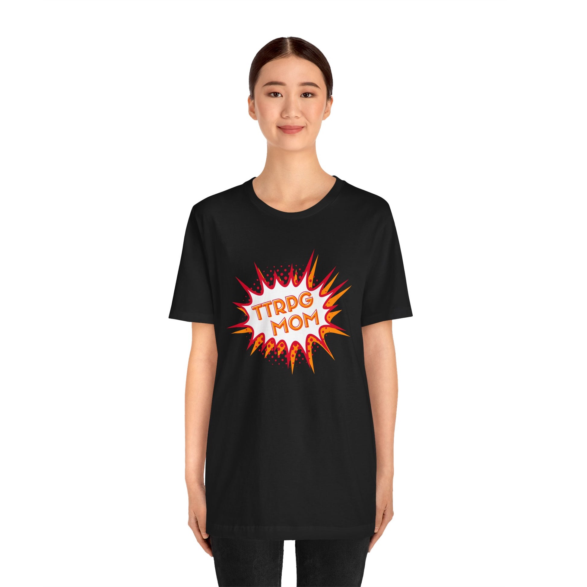 TTRPG Mom Unisex Graphic Tee - For Mom's who love TTRPGs - Turn The Key Games