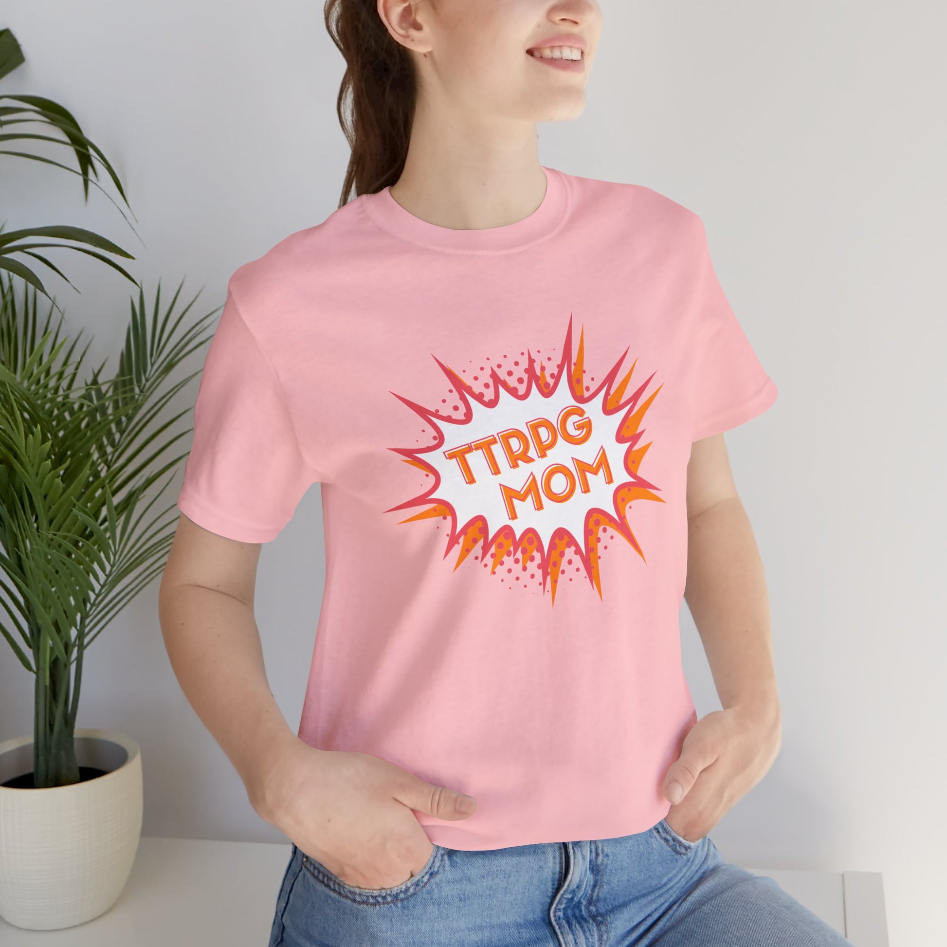 TTRPG Mom Unisex Graphic Tee - For Mom's who love TTRPGs - Turn The Key Games