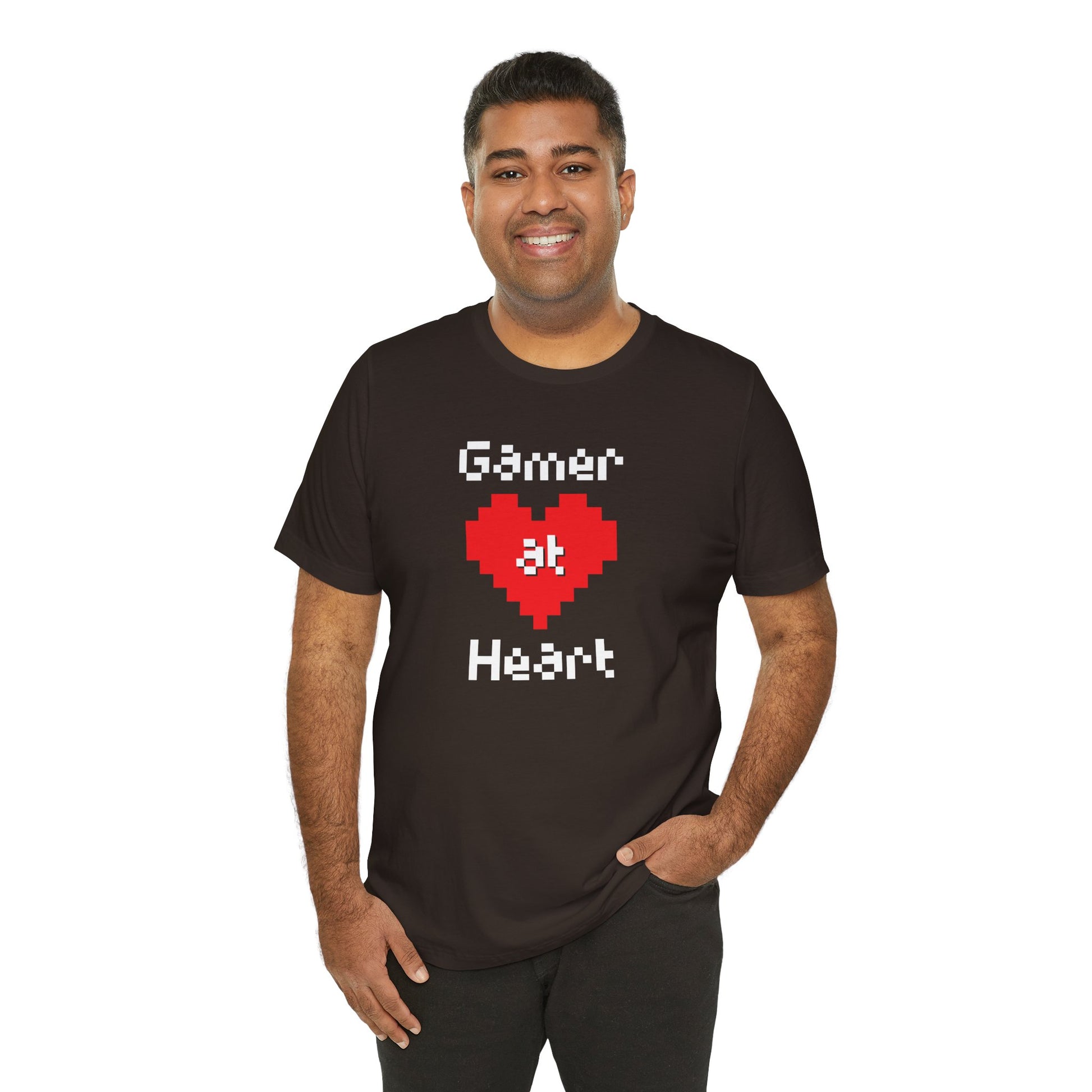 Gamer at Heart Unisex Graphic Tee - I was born this way - Turn The Key Games