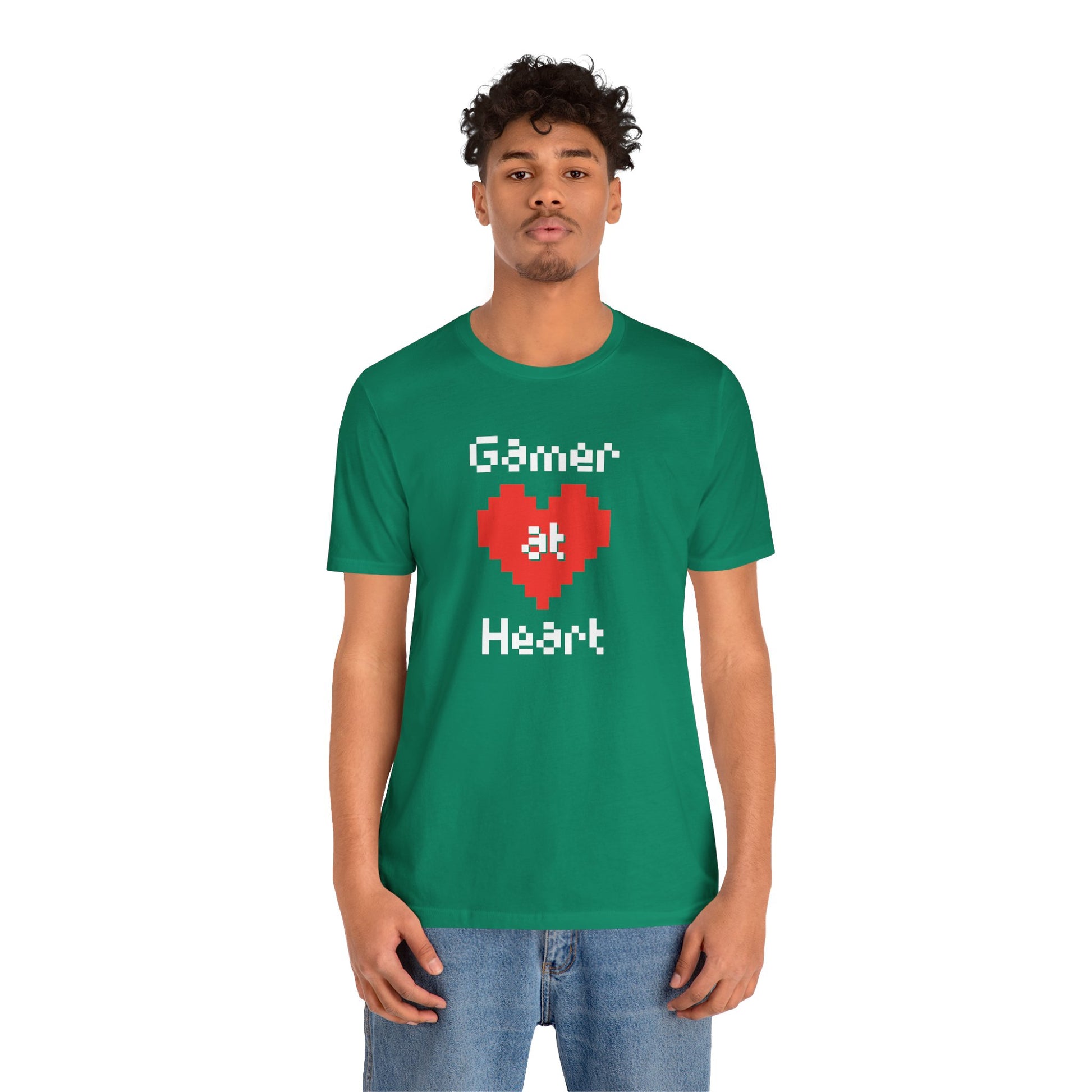 Gamer at Heart Unisex Graphic Tee - I was born this way - Turn The Key Games