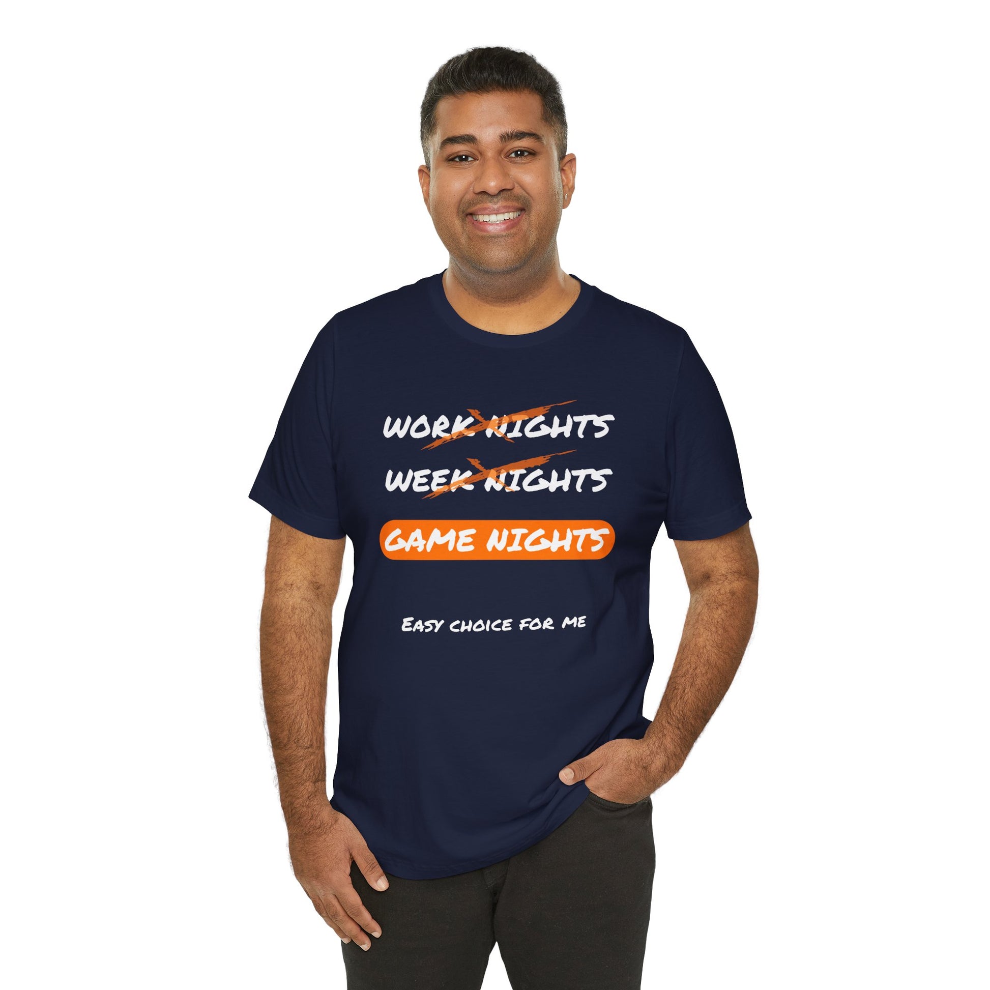 Game Night over Every Other Night Unisex Graphic Tee - Life of a gamer - Turn The Key Games