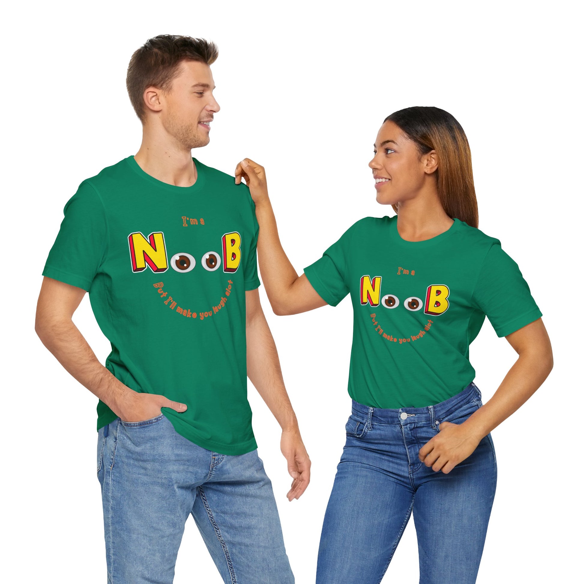 Funny NOOB Unisex Gamer Gaming Graphic Tee - Turn The Key Games