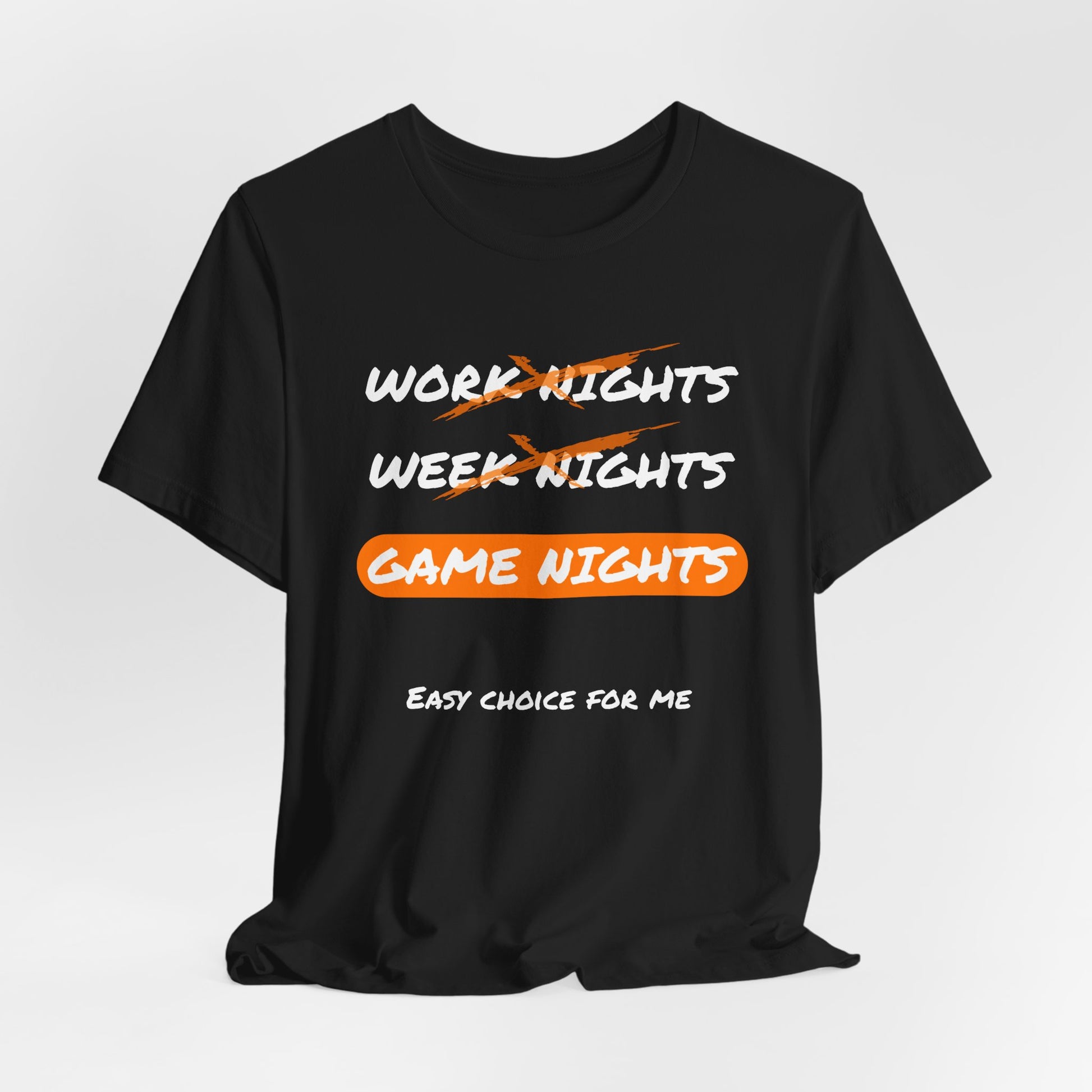 Game Night over Every Other Night Unisex Graphic Tee - Life of a gamer - Turn The Key Games