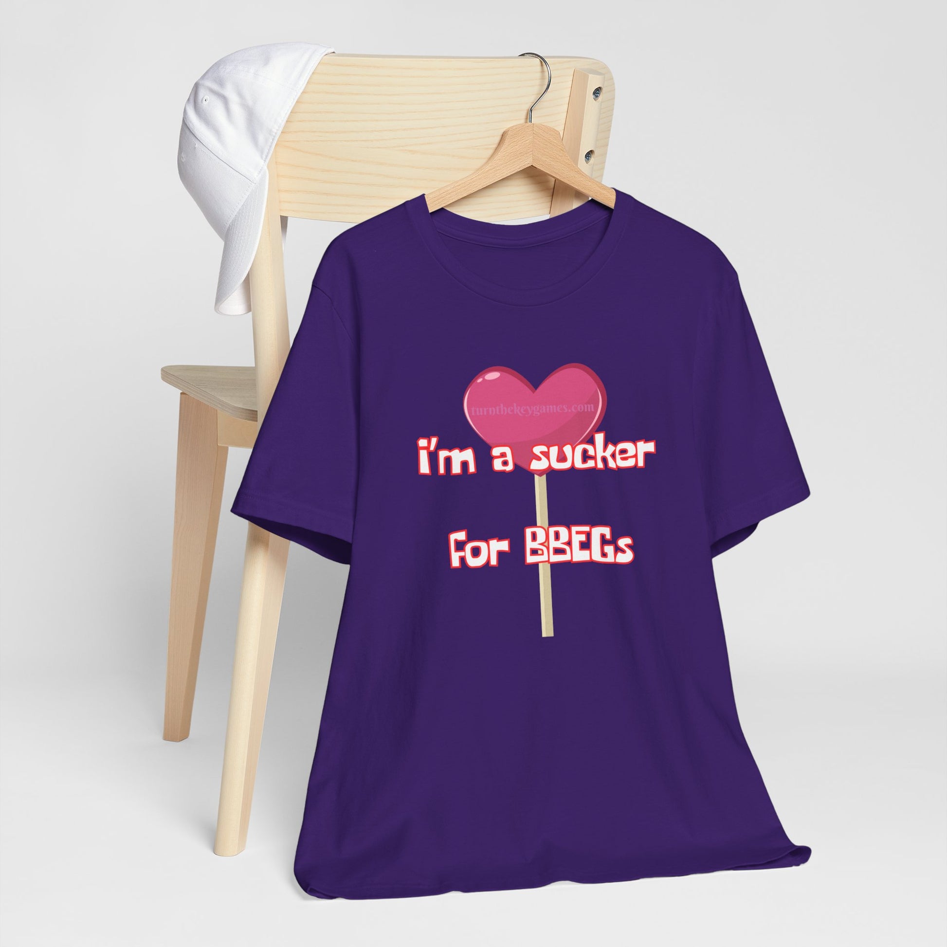 I'm a Sucker for BBEG's - We've all had that crush RPG Unisex Graphic Tee - Turn The Key Games