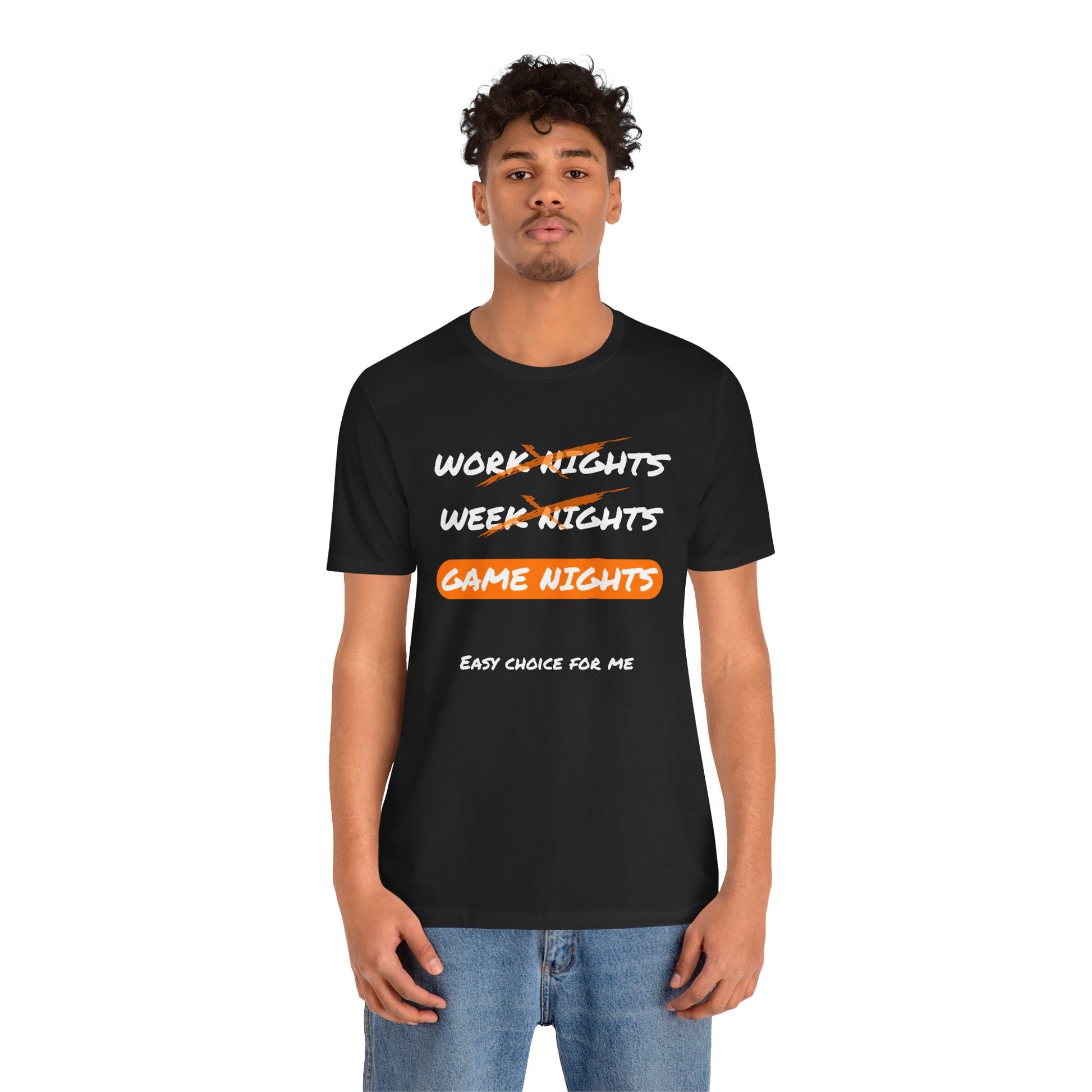Game Night over Every Other Night Unisex Graphic Tee - Life of a gamer - Turn The Key Games