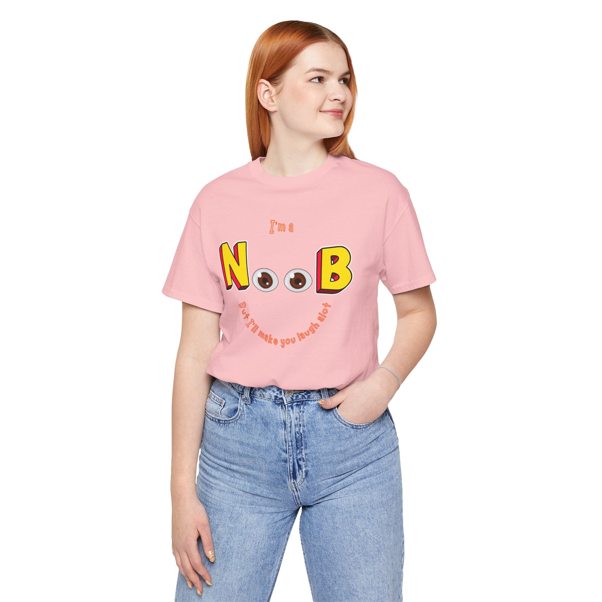 Funny NOOB Unisex Gamer Gaming Graphic Tee - Turn The Key Games