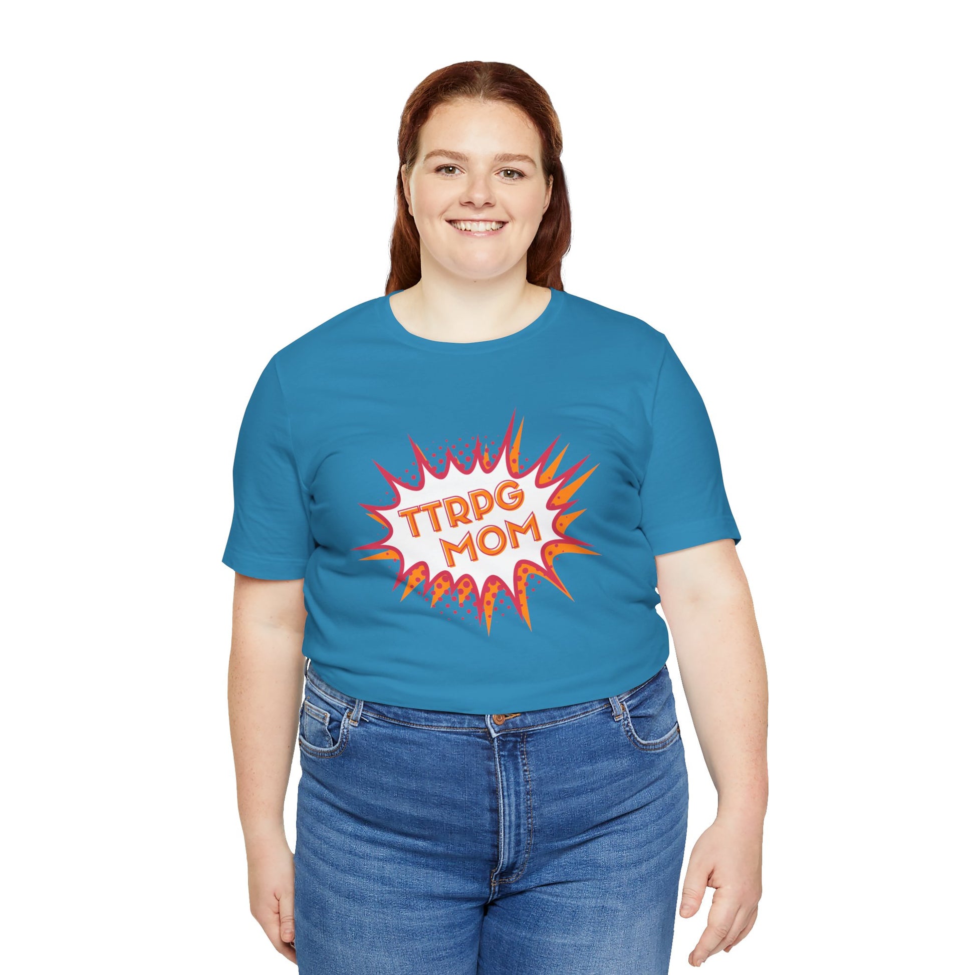TTRPG Mom Unisex Graphic Tee - For Mom's who love TTRPGs - Turn The Key Games