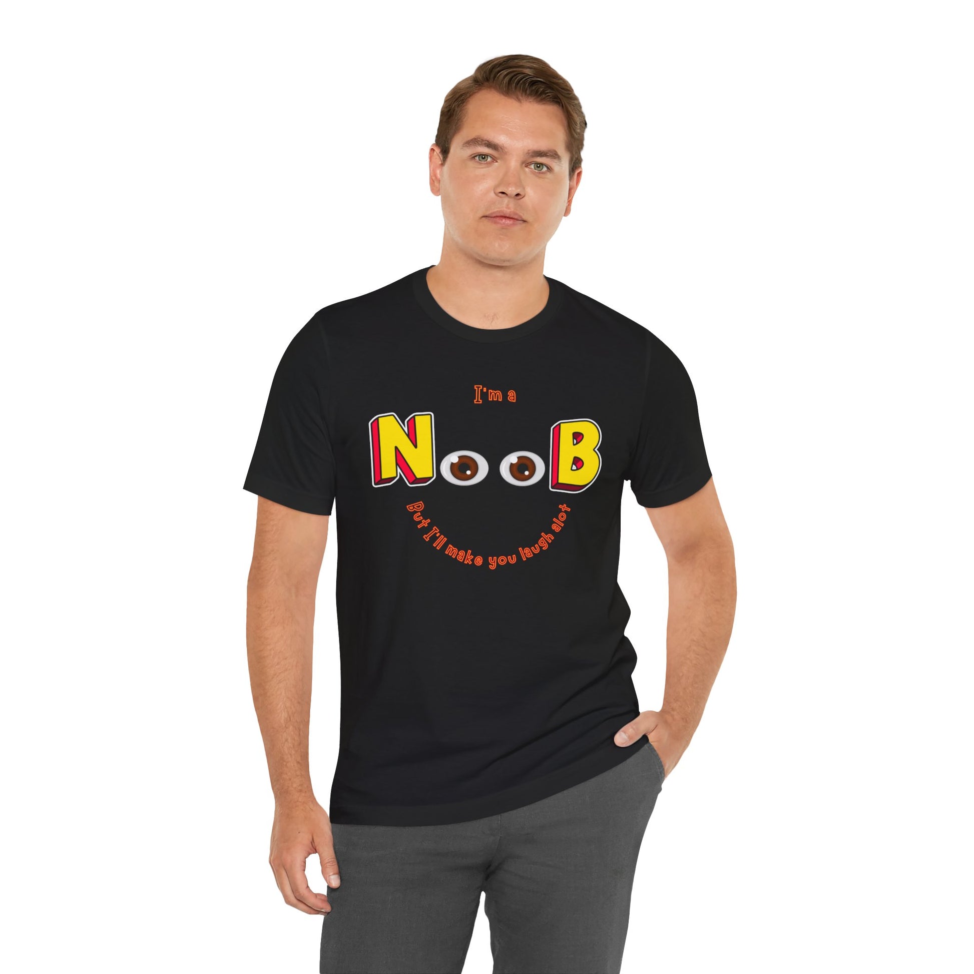 Funny NOOB Unisex Gamer Gaming Graphic Tee - Turn The Key Games