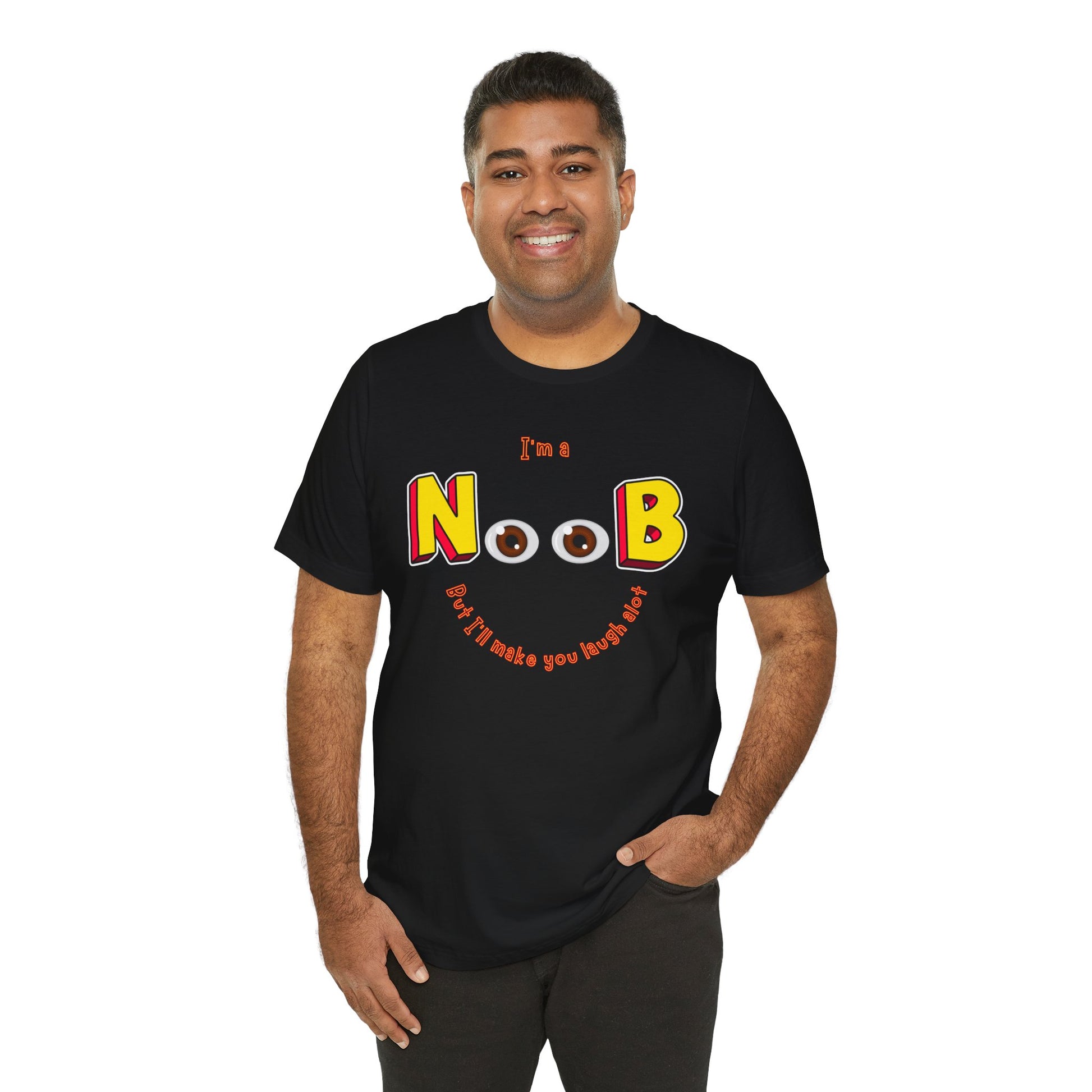 Funny NOOB Unisex Gamer Gaming Graphic Tee - Turn The Key Games
