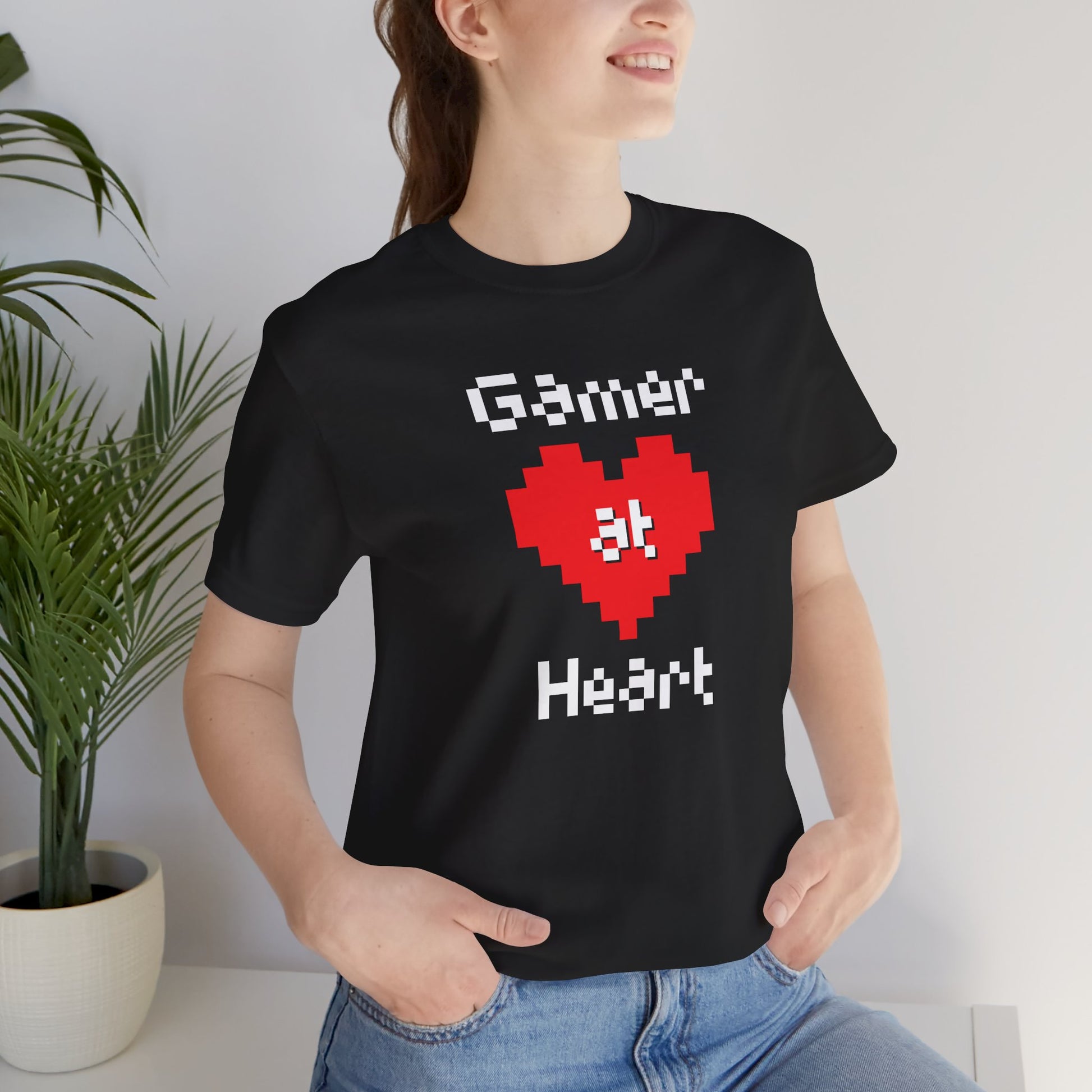 Gamer at Heart Unisex Graphic Tee - I was born this way - Turn The Key Games