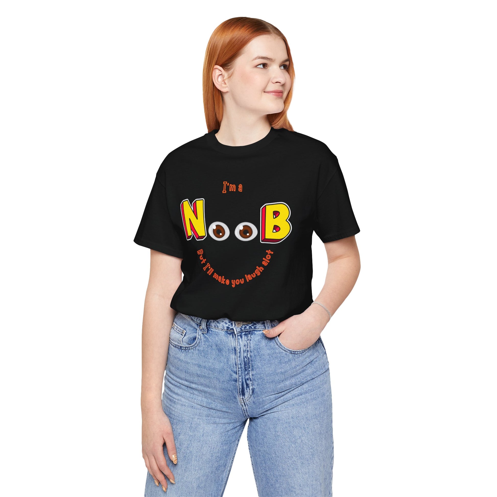 Funny NOOB Unisex Gamer Gaming Graphic Tee - Turn The Key Games