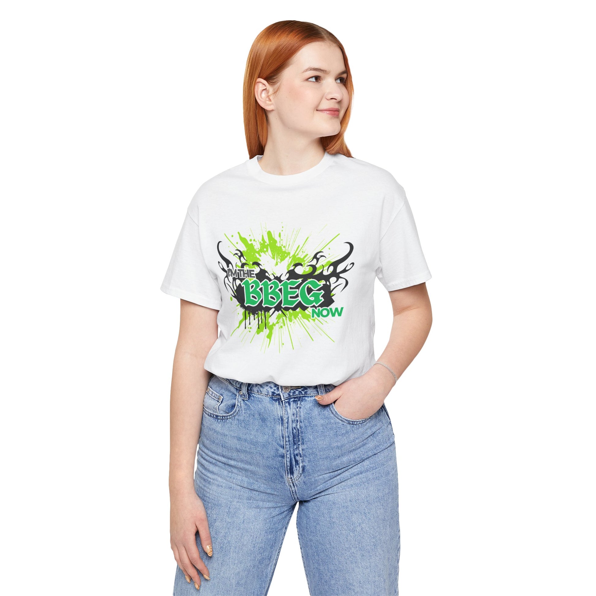 PLOT TWIST I'm the BBEG Now Unisex RPG Graphic Tee - Turn The Key Games