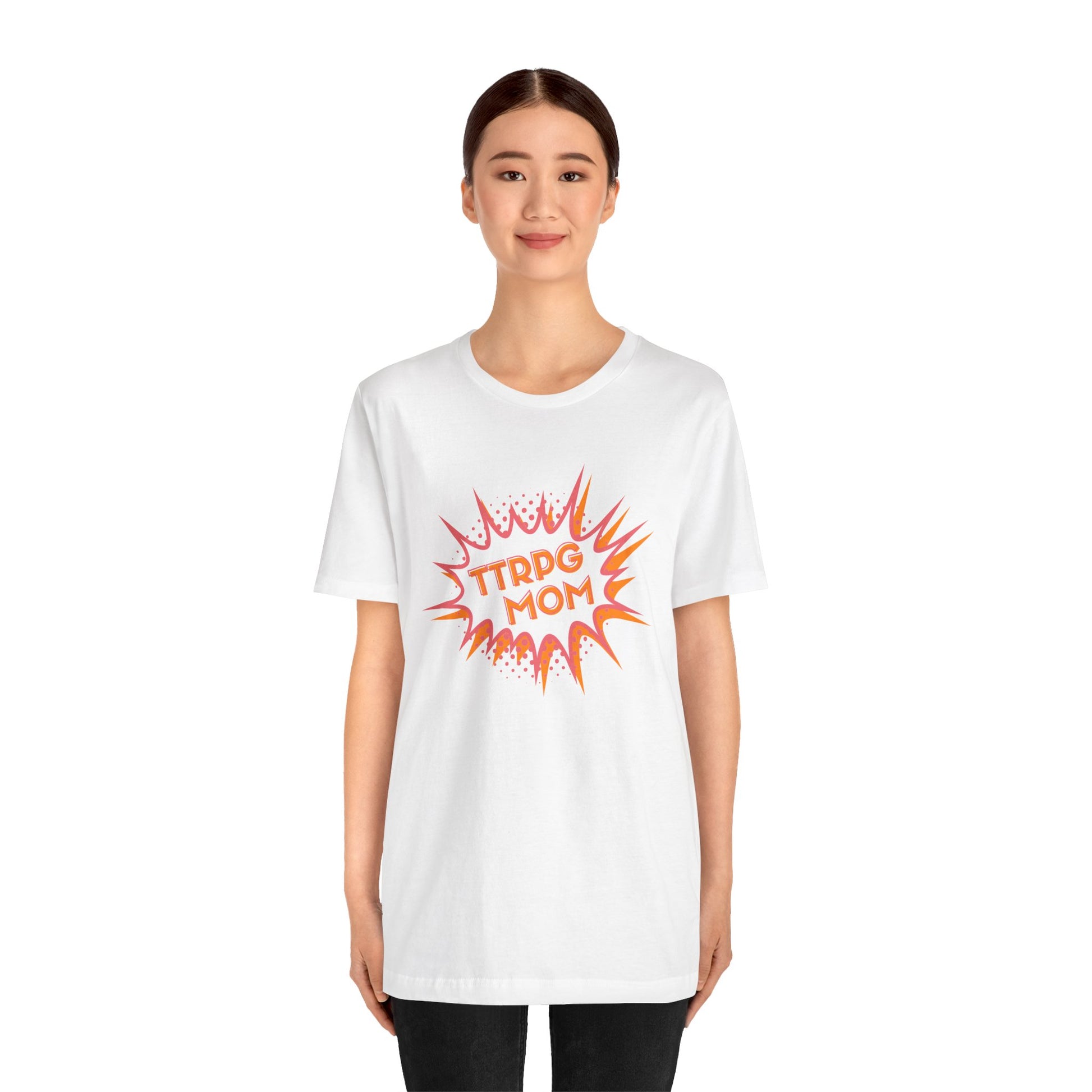 TTRPG Mom Unisex Graphic Tee - For Mom's who love TTRPGs - Turn The Key Games
