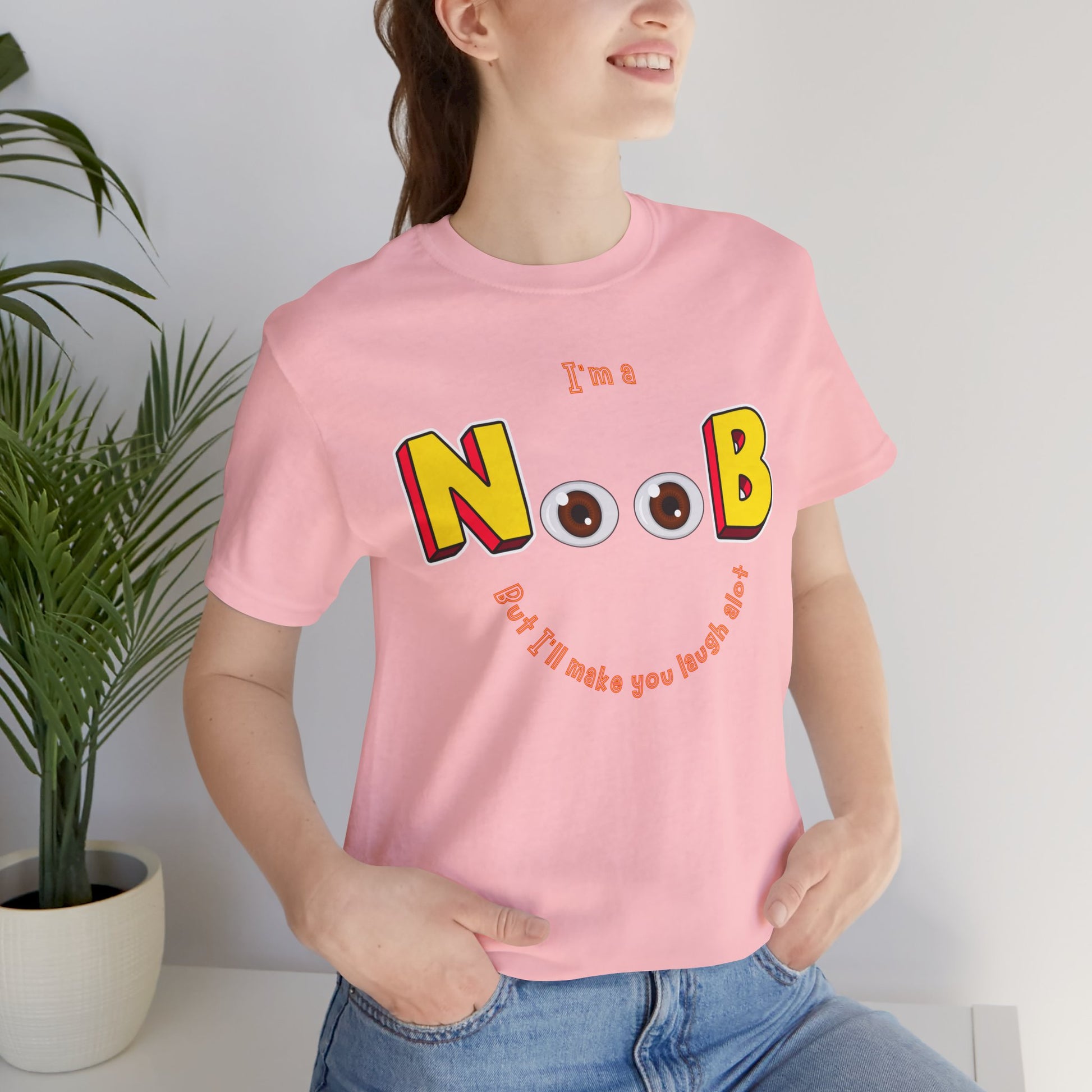 Funny NOOB Unisex Gamer Gaming Graphic Tee - Turn The Key Games