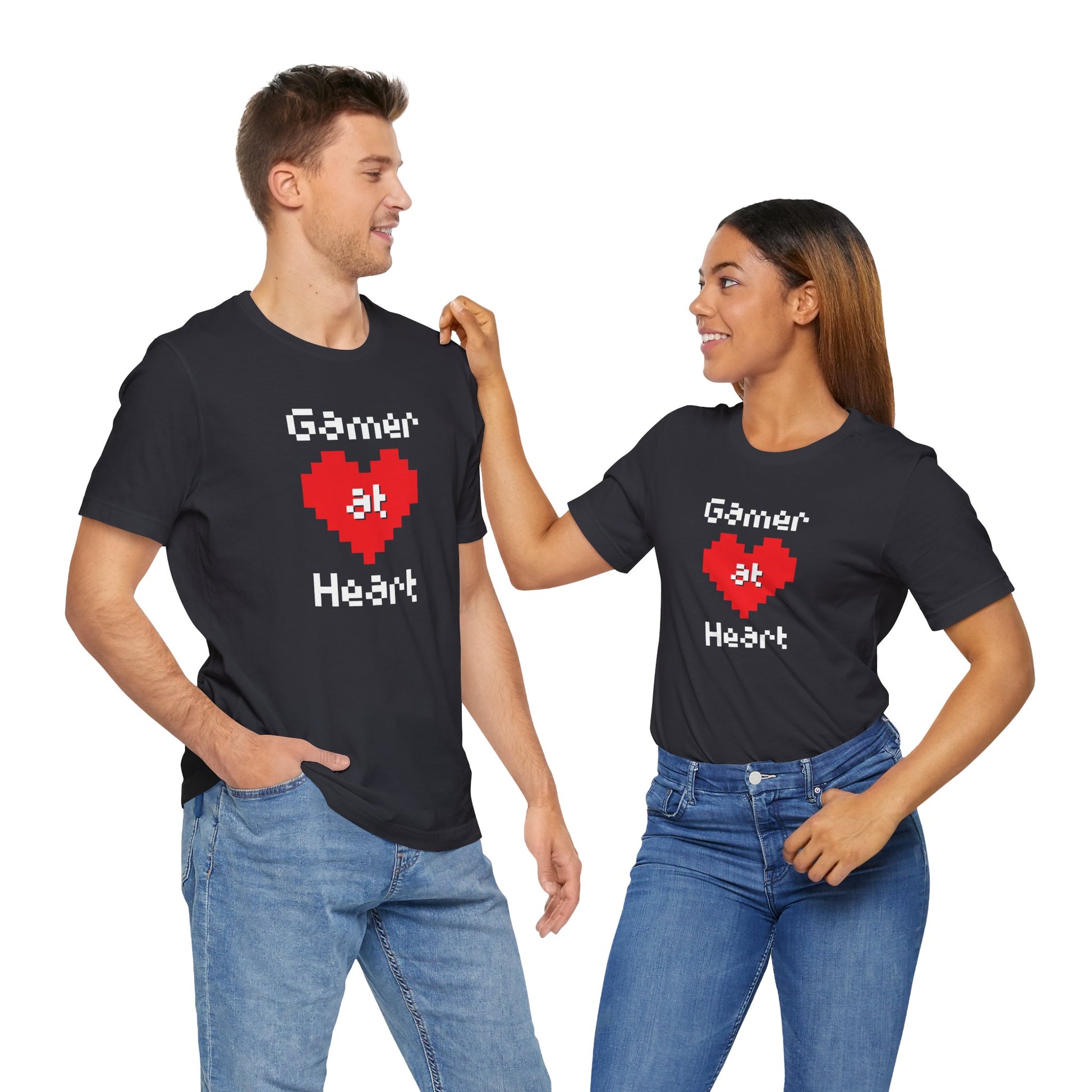 Gamer at Heart Unisex Graphic Tee - I was born this way - Turn The Key Games
