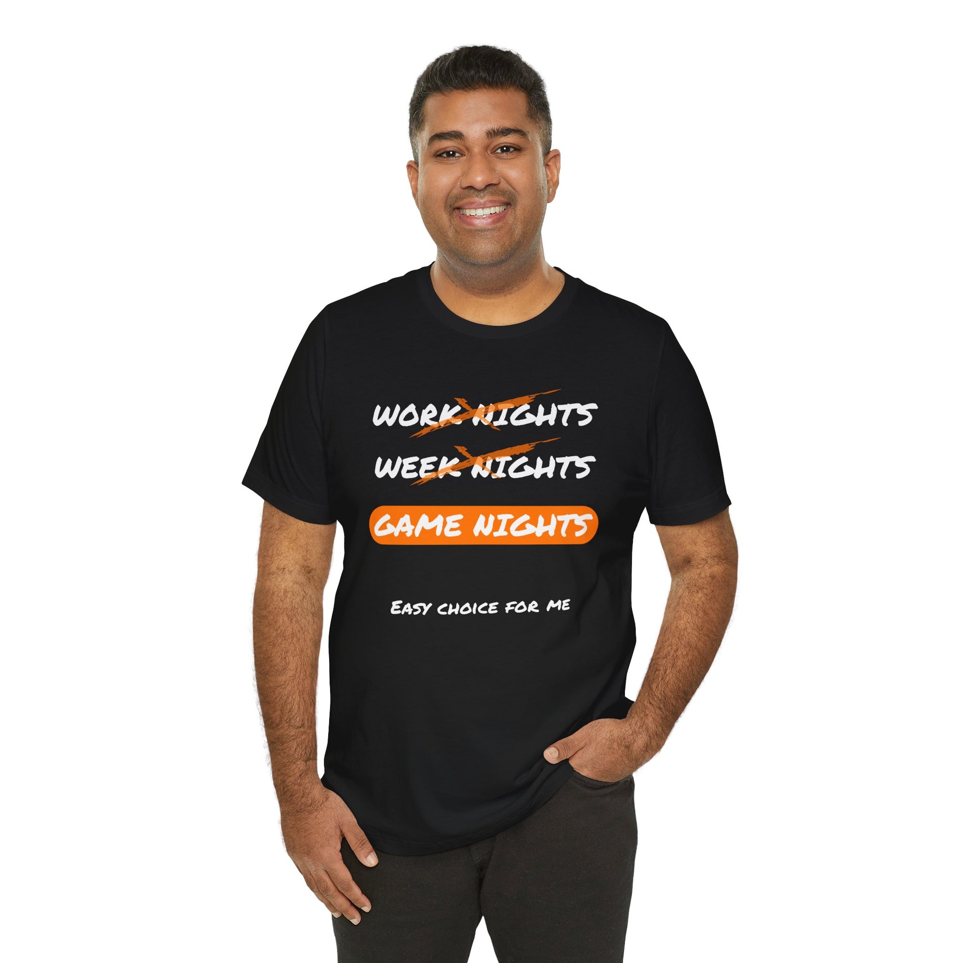 Game Night over Every Other Night Unisex Graphic Tee - Life of a gamer - Turn The Key Games
