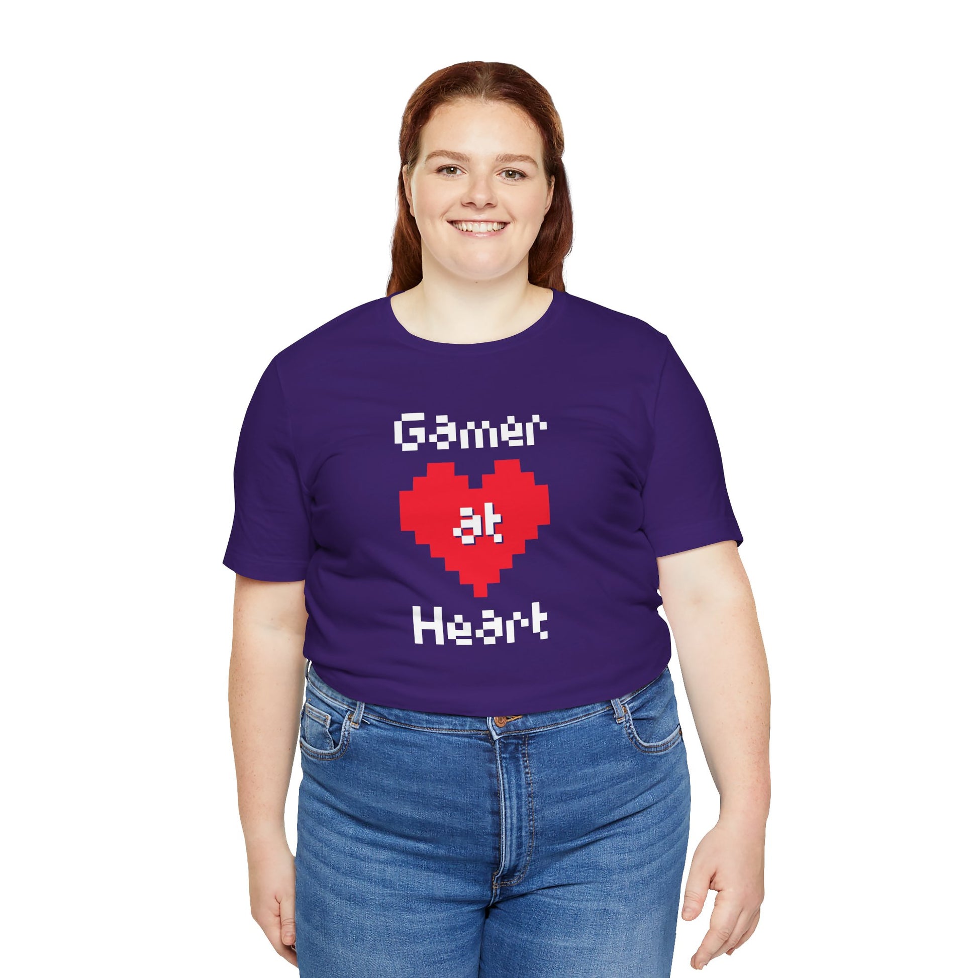 Gamer at Heart Unisex Graphic Tee - I was born this way - Turn The Key Games